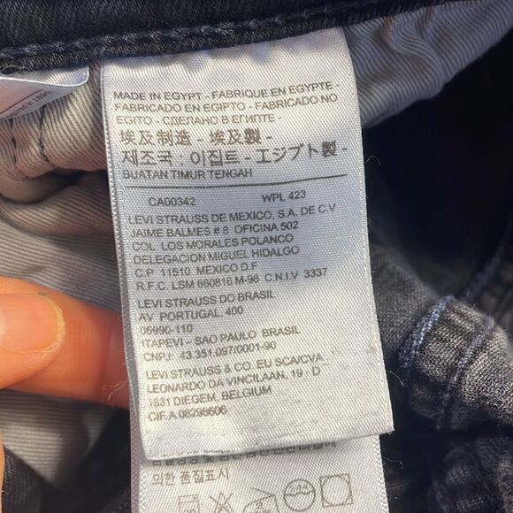 LEVI’S 511 woman’s dark blue jeans - Picture 11 of 16